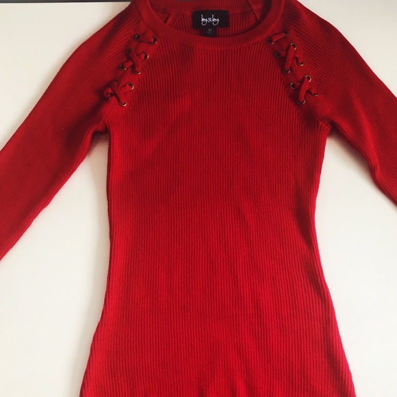 ♦️Long Sleeve Red Sweater♦️ - Picture 2 of 6